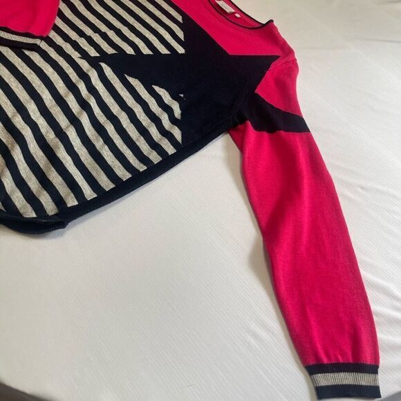 FOIL Star Pullover Stripe Sweater Size Large - Picture 8 of 11